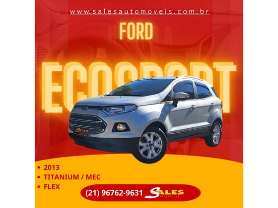 FORD ECOSPORT 1.6 TITANIUM 16V FLEX 4P MANUAL